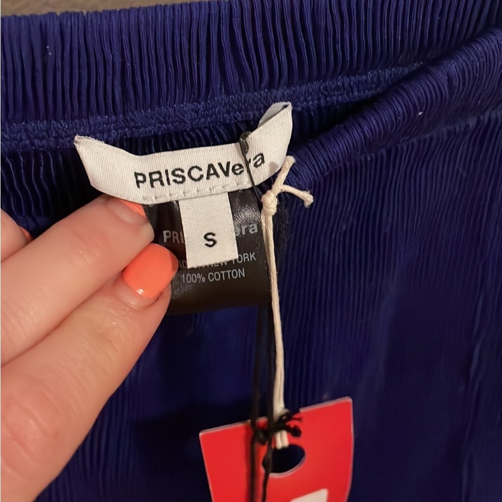 Priscavera designer never worn purple skirt